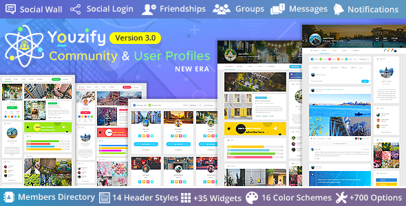 Youzify Review: BuddyPress Community Plugin 1.0.0