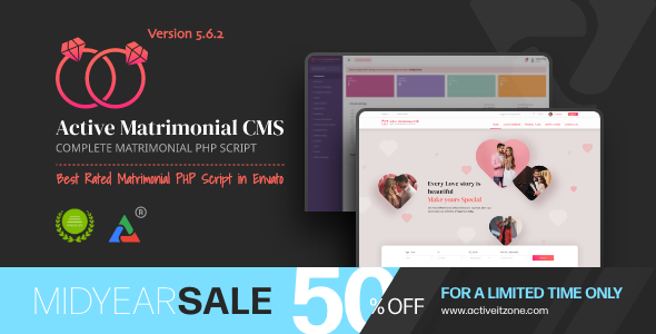 Active Matrimonial CMS Review: Matrimony Site Builder 5.6