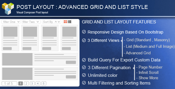 Advance Post Grid/List Review: Filtered VC Posts 3.4