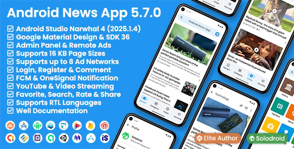 Android News App Review: Ready-Made News Source 1.0.0