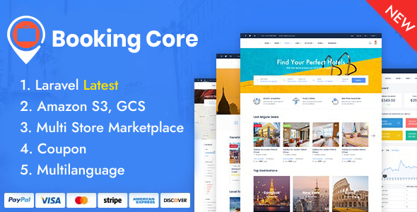 Booking Core – Laravel Booking System Review 4.0.0