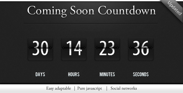 Countdown / construction page Review: Timer Script 1.0.0