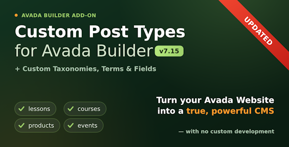 Custom Post Types, Taxonomies and Fields Review 1.0.0