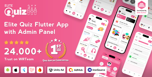 Elite Quiz – Trivia Quiz Review: Flutter App 2.3.9.1