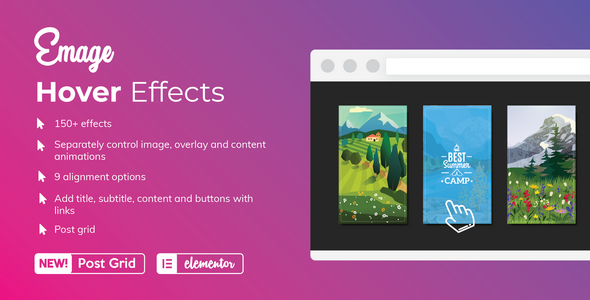 Emage – Image Hover Effects for Elementor Review 1.0.0