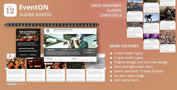EventOn Slider Addon Review: Events Made Easy 2.4