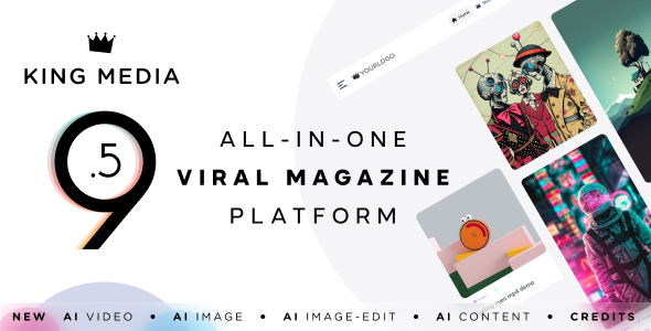 King Media Review: AI Viral News Video SaaS 9.6