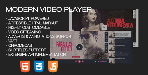 Modern Video Player Review: HTML5 Media Done Right 1.0.0