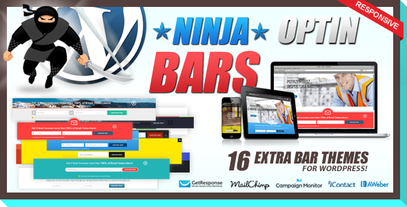 Optin Bars Pack for Ninja Popups Review: Bar Add-on 3.3