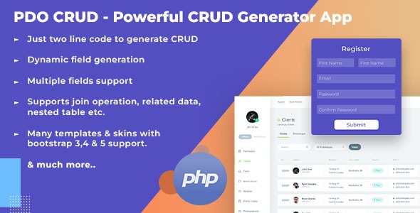 PDO Crud Review: Advanced PHP CRUD Form Builder 7.2