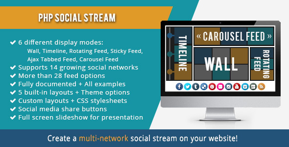 PHP Social Stream Review: Social Feed Script 1.0.0