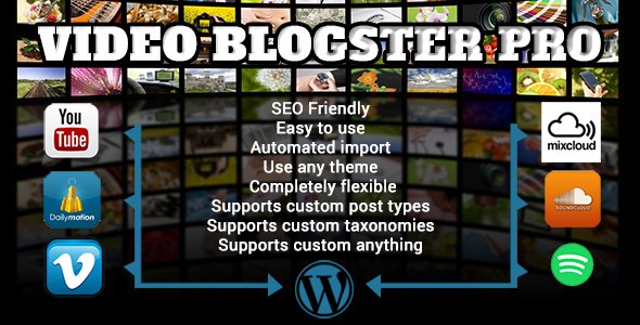 Video Blogster Pro Review: Import YouTube to WordPress 1.0.0